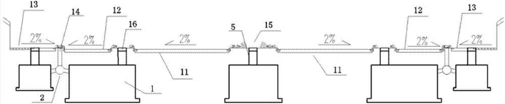 Urban miniature underground reservoir and construction method