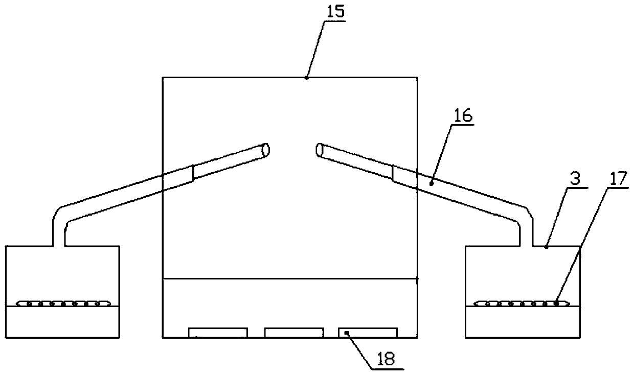 Large-space full-size fire scene simulation experiment control system and method thereof