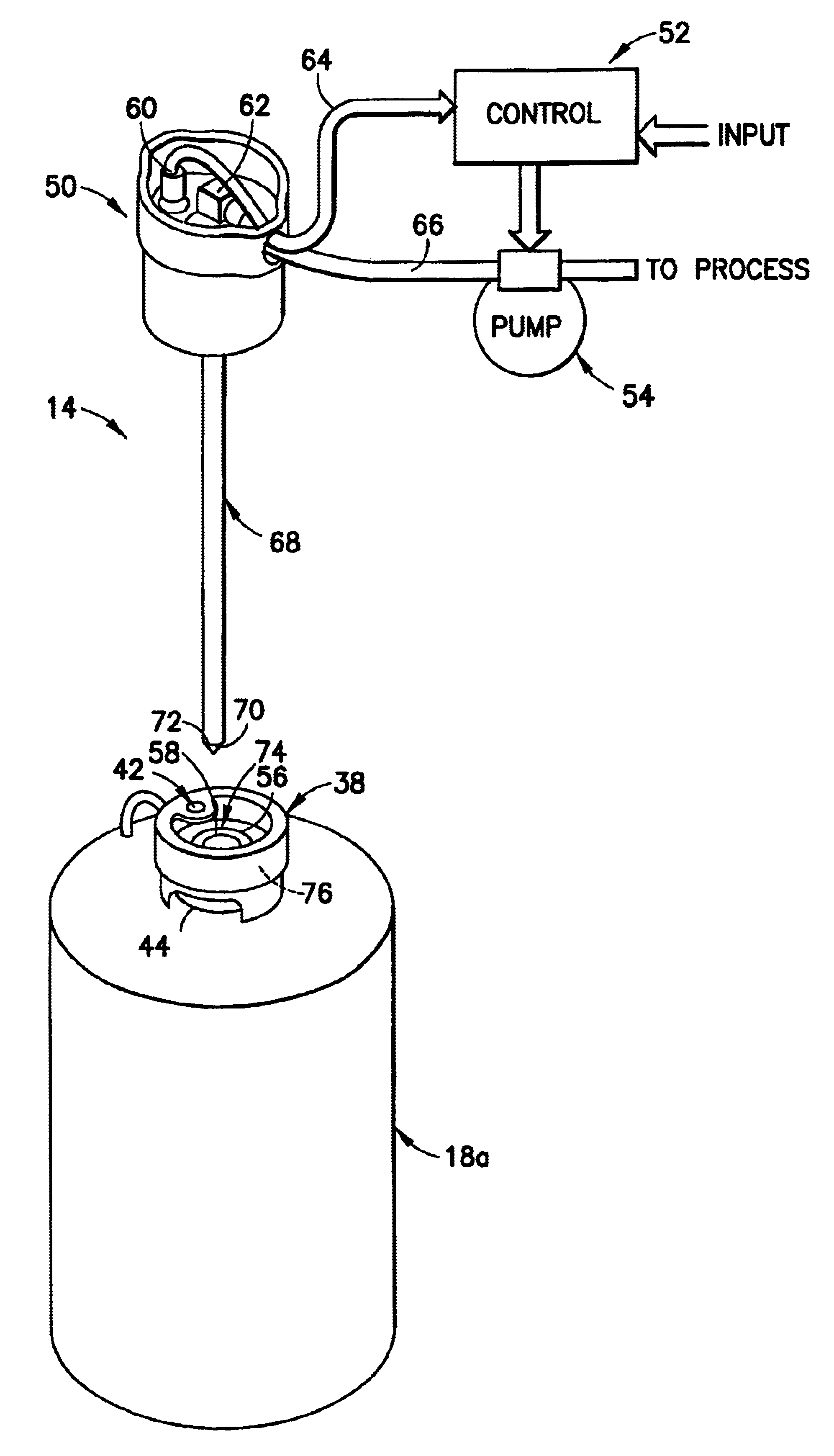 Liquid handling system with electronic information storage