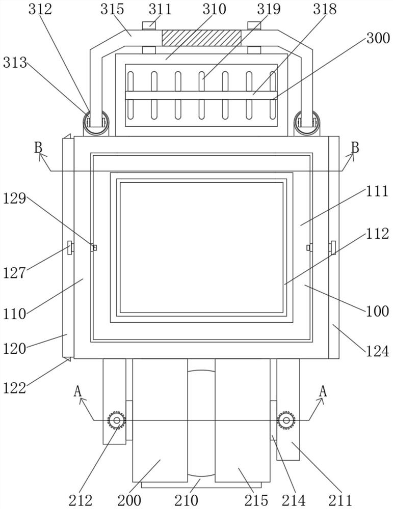 Bearing device facilitating movement of computer