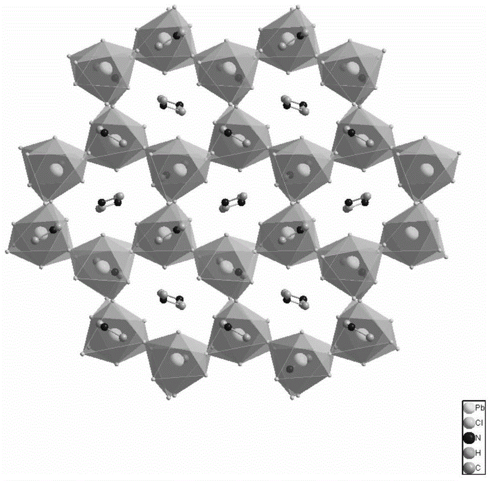 Organic-inorganic hybrid perovskite phase-change material with adjustable emitted light, and preparation method