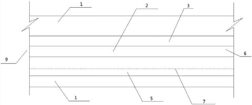 Air supply pipeline for providing breathing air