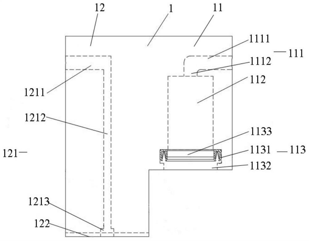 High temperature and high pressure conventional triaxial direct shear fracture seepage coupling test device and its application method