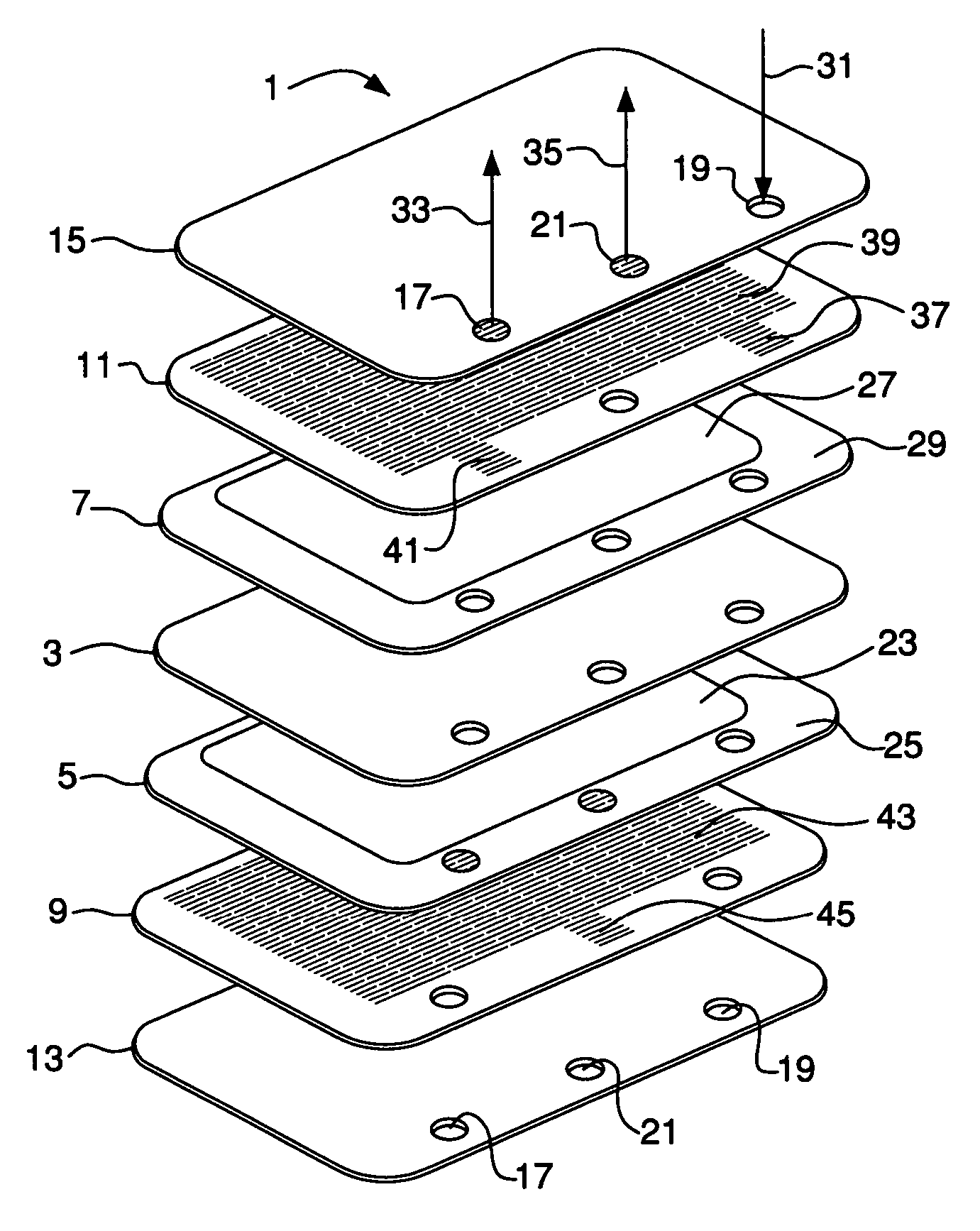 Method of making an ion transport membrane oxygen separation device