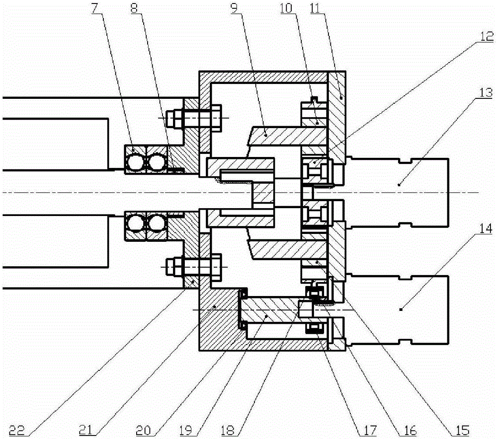 Dual-redundancy electric steering engine