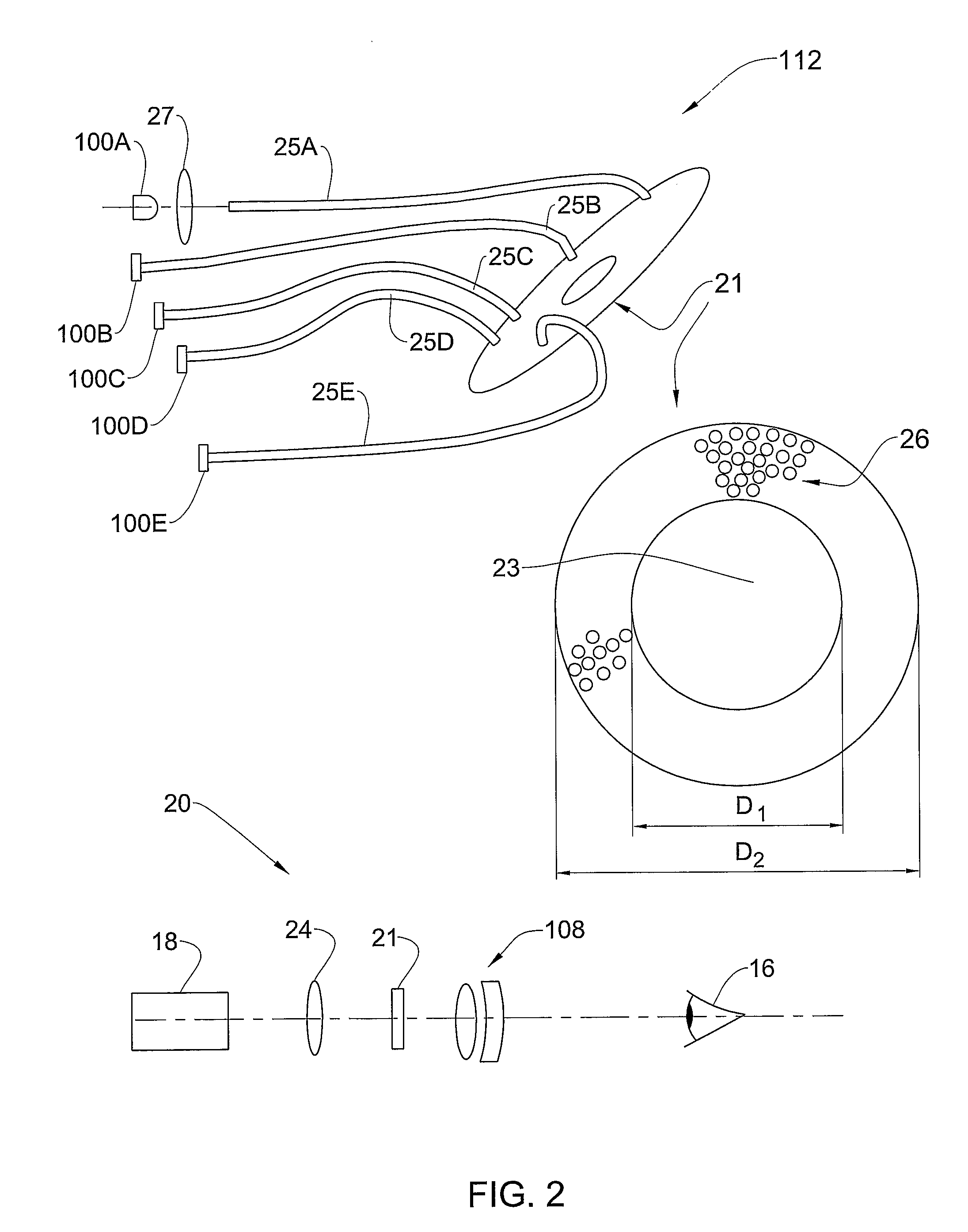 Integrated retinal imager and method