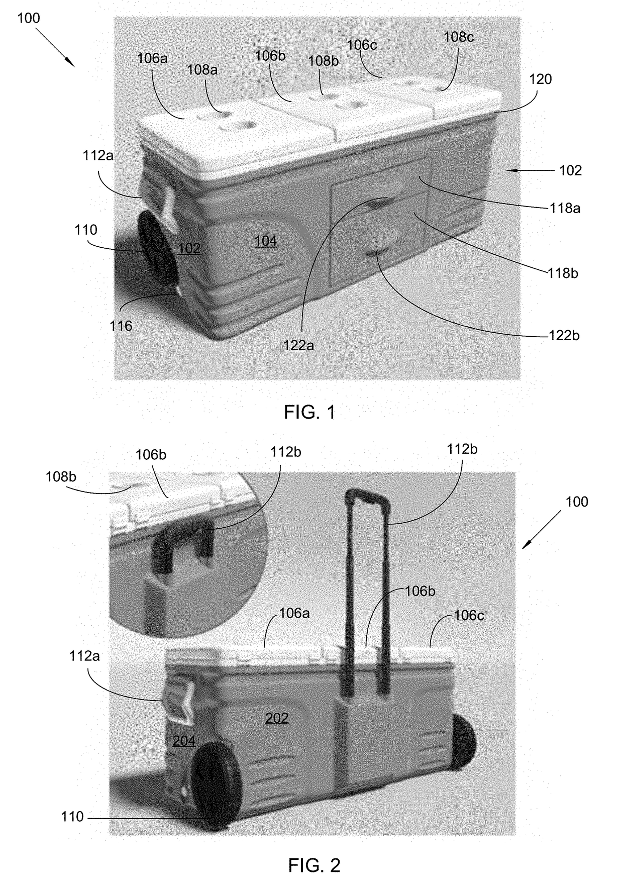 Multiple storage assembly