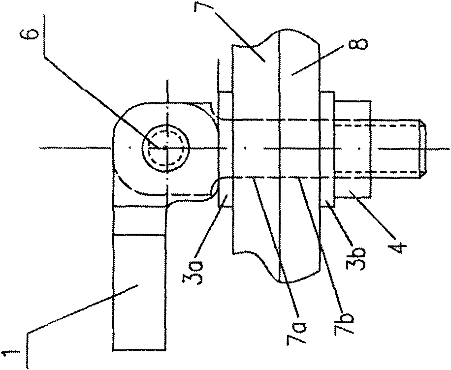 Bolt device being quickly fastened and disassembled