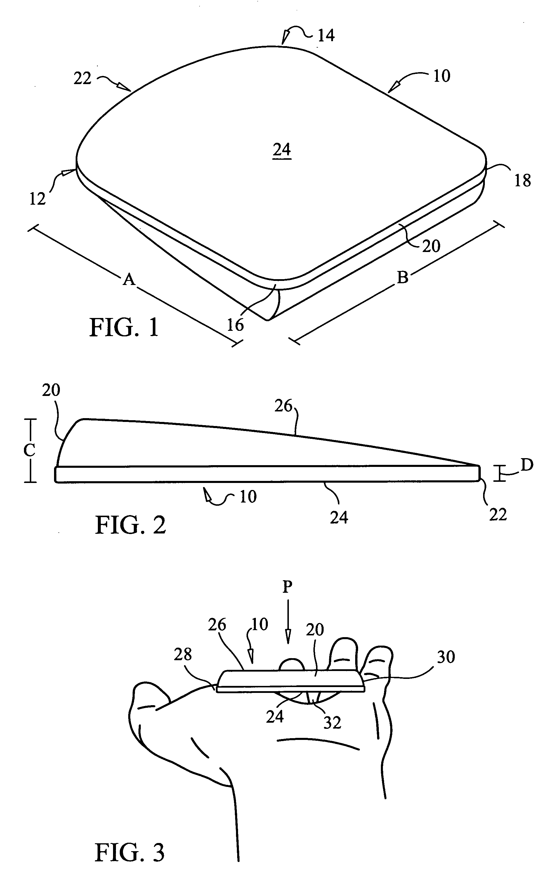 Energy diffusing glove insert