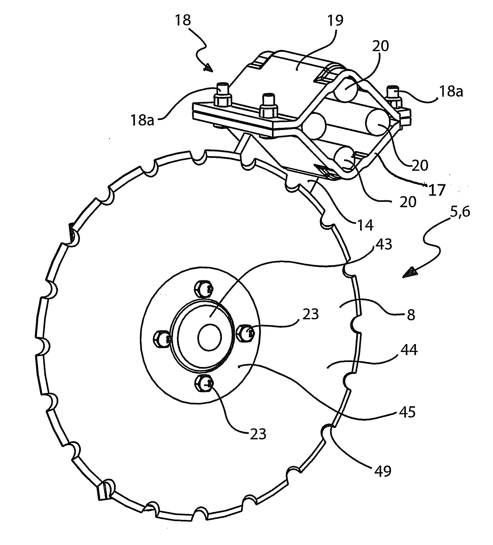 Disc for an agricultural implement