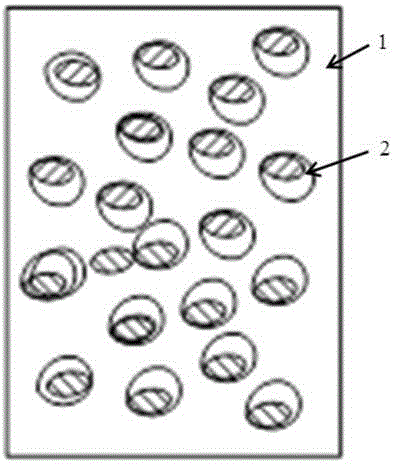 Lithium ion battery containing high-thermal-conductivity and high-conductivity phase change composite material and conductive agent