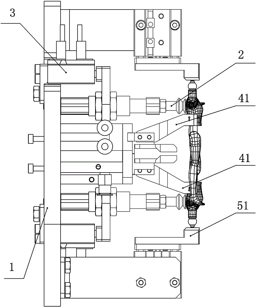 Frock clamp for removal of waste of doll toy injection molding parts and use method