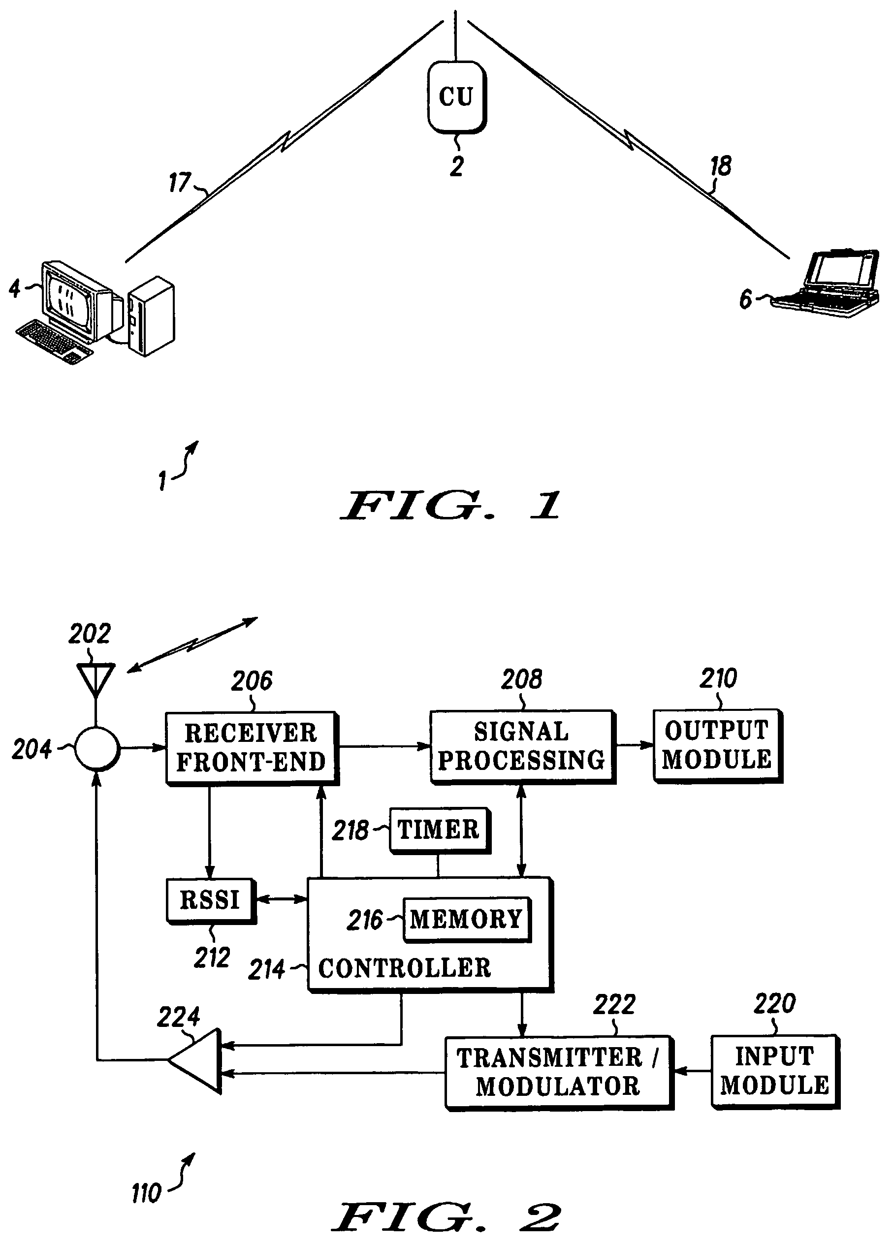 Controlling power supply between a voltage generator, a load and a rechargeable battery