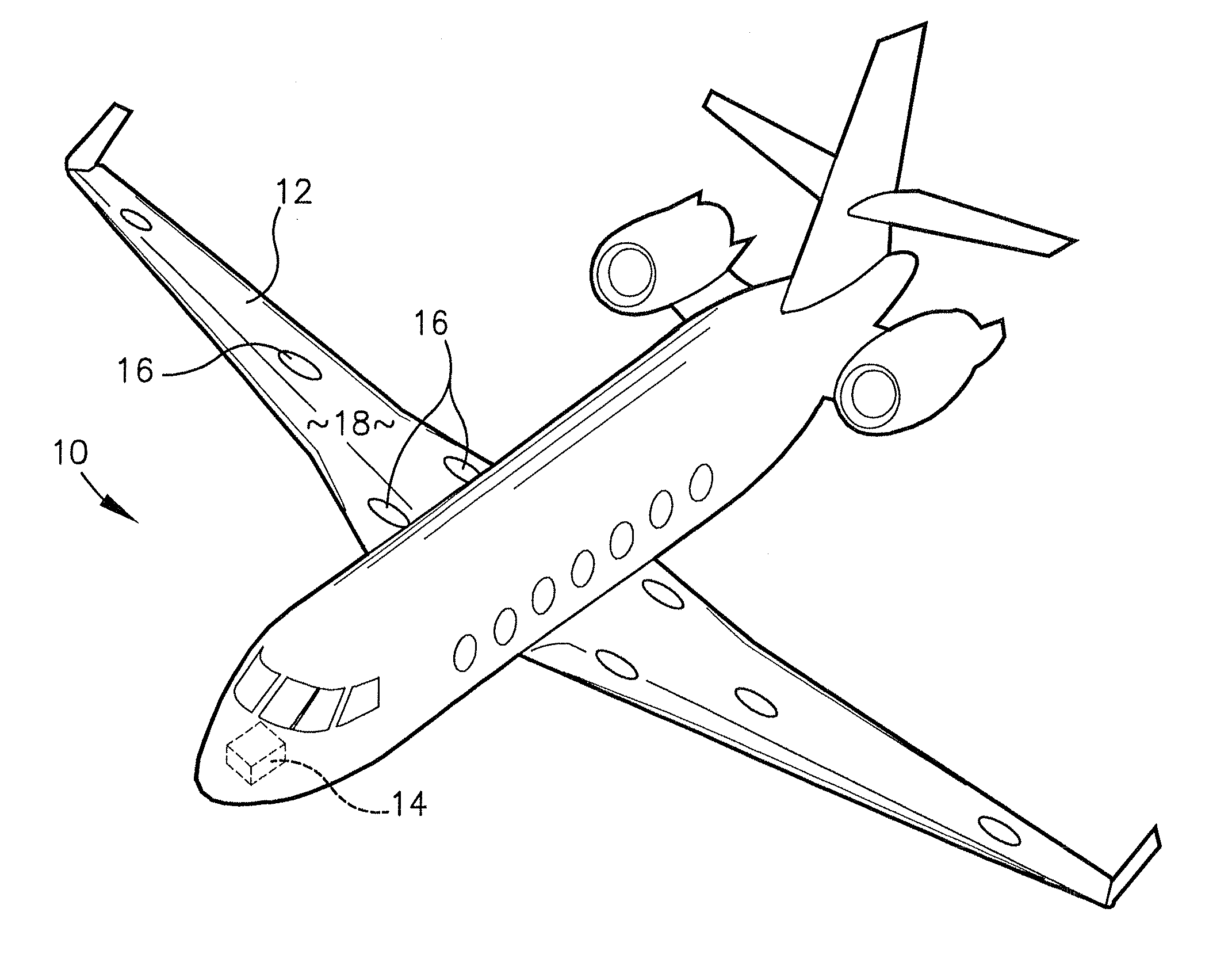 System and method for self-contained structural health monitoring for composite structures