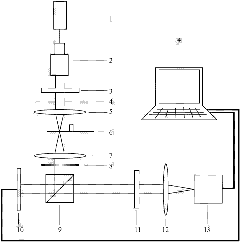 Method and system for measuring spatial correlation structure of partially coherent light