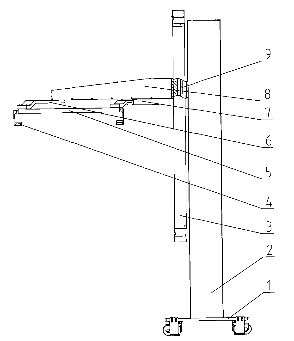 Automatic transmission device for reshipping quartz boat