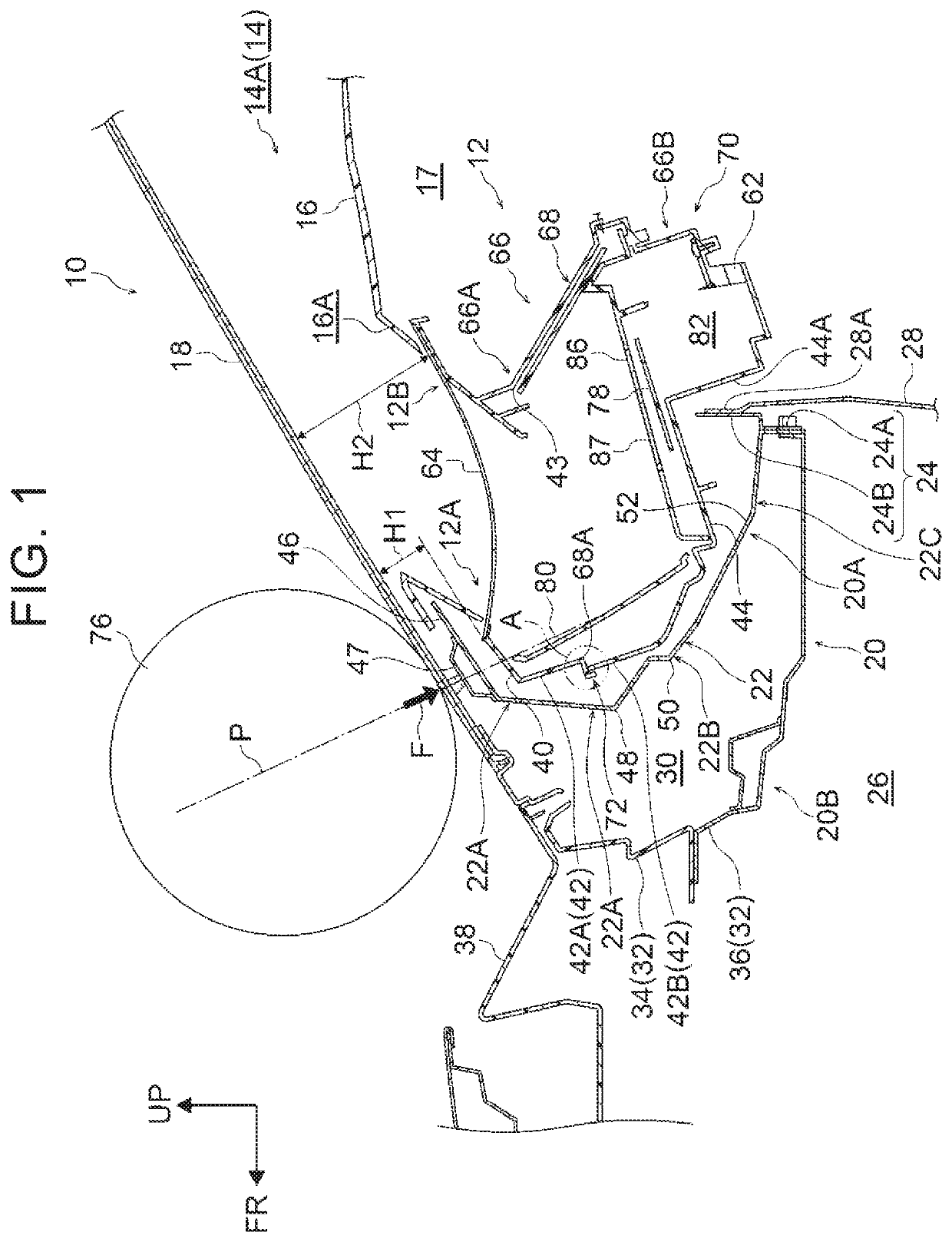 Head-up display device