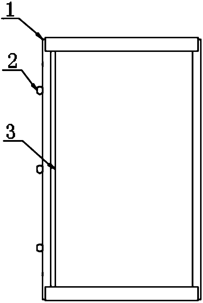 Hook type car wall, elevator car with car wall and assembly method of car wall