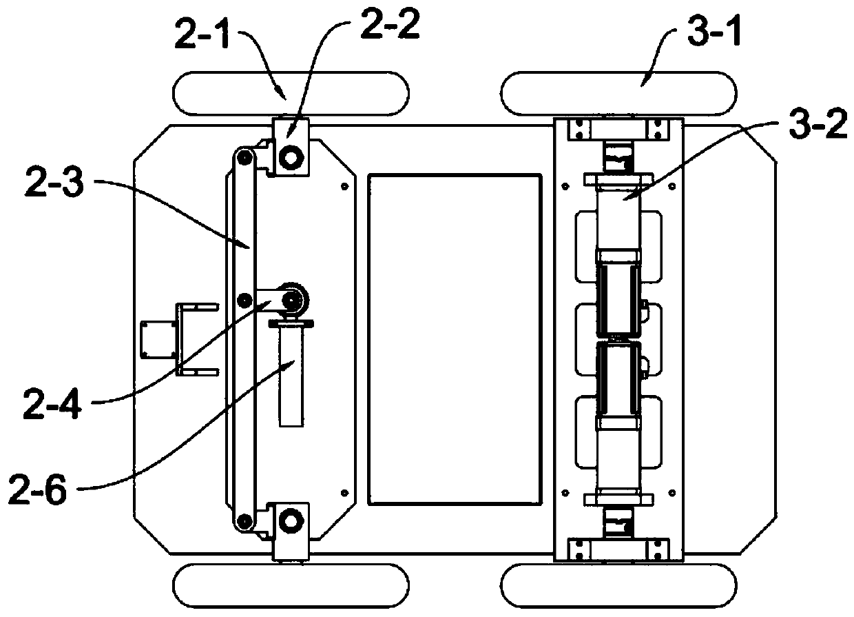 Outdoor patrol robot with damping device