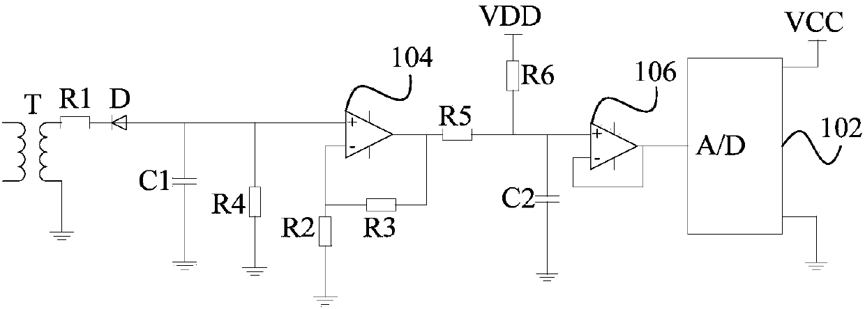 Current detection circuit, current detection method, readable storage medium and power electronic equipment