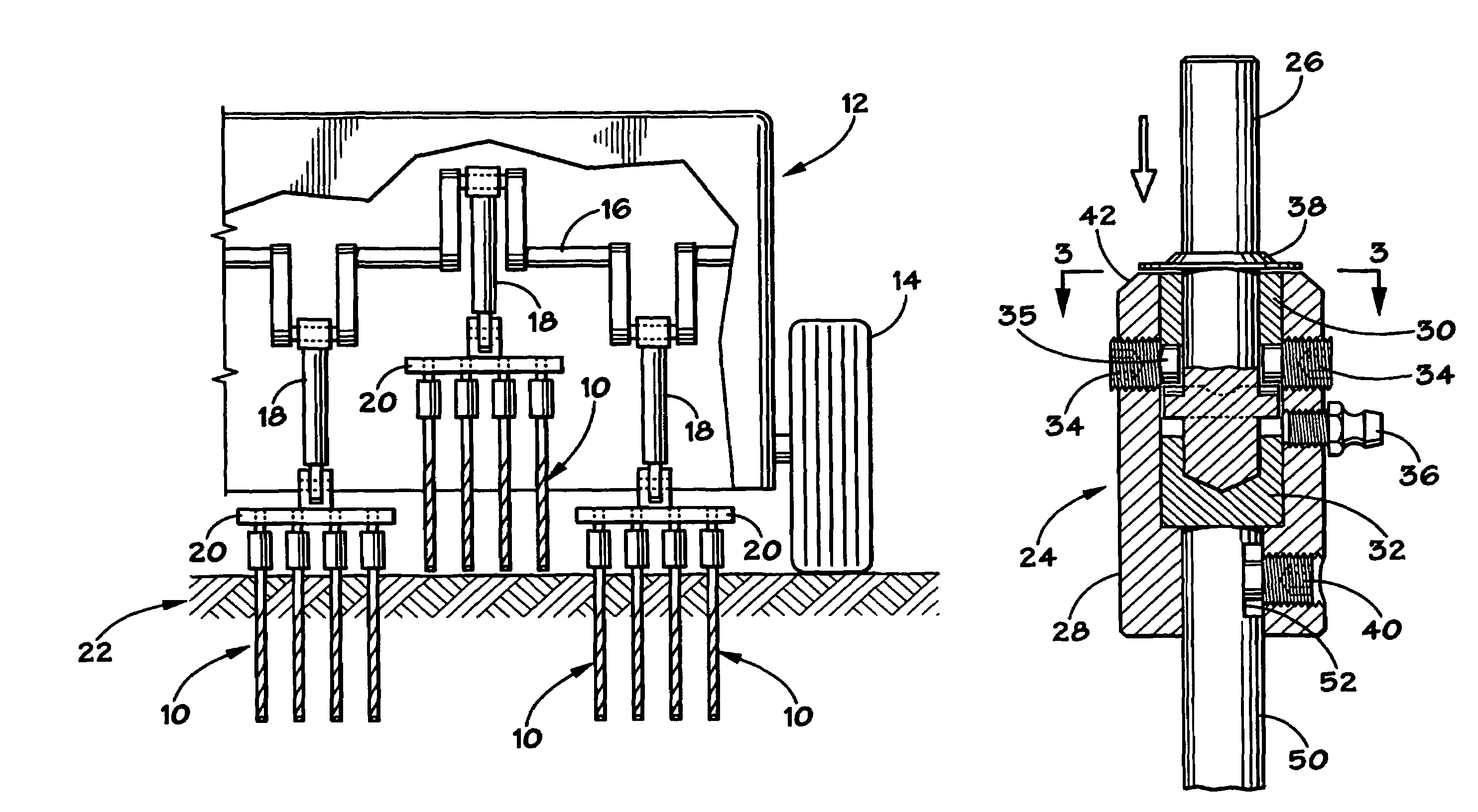 Apparatus for turf aerification