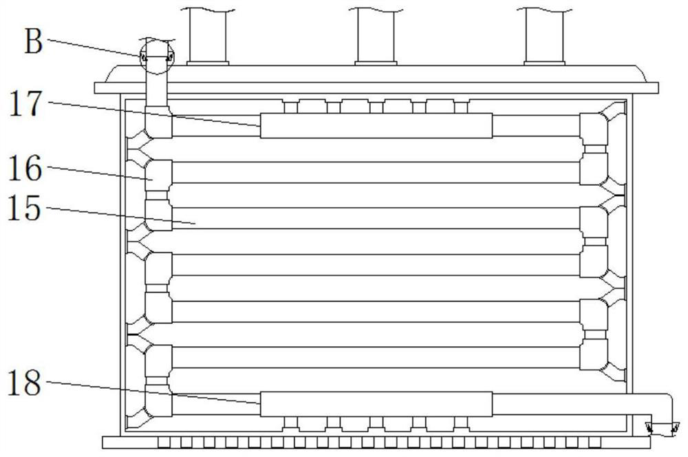 Efficient energy-saving automobile radiator