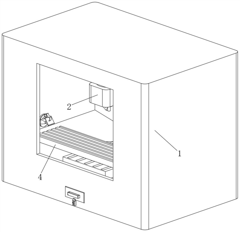 Intelligent chip removal machine tool