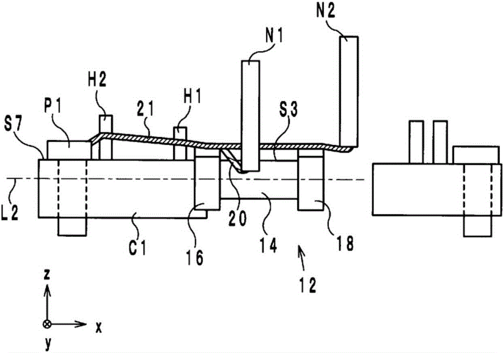 Common-mode choke coil and manufacturing method therefor