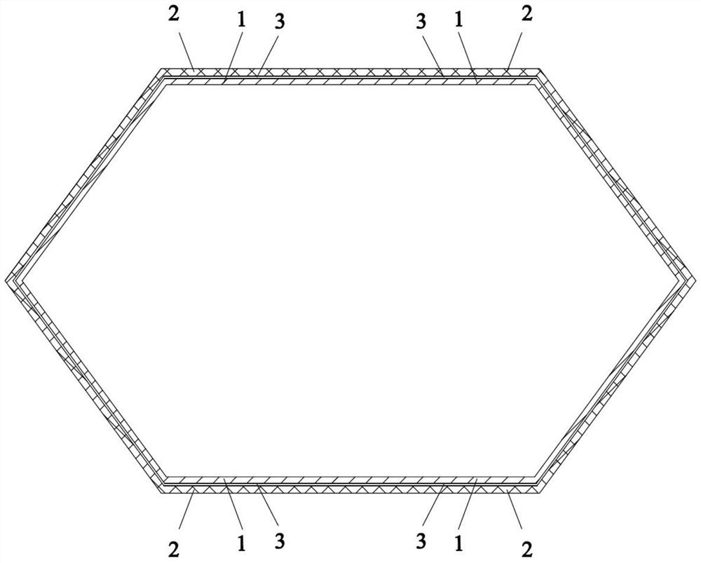 Winding battery cell, battery and battery module structure