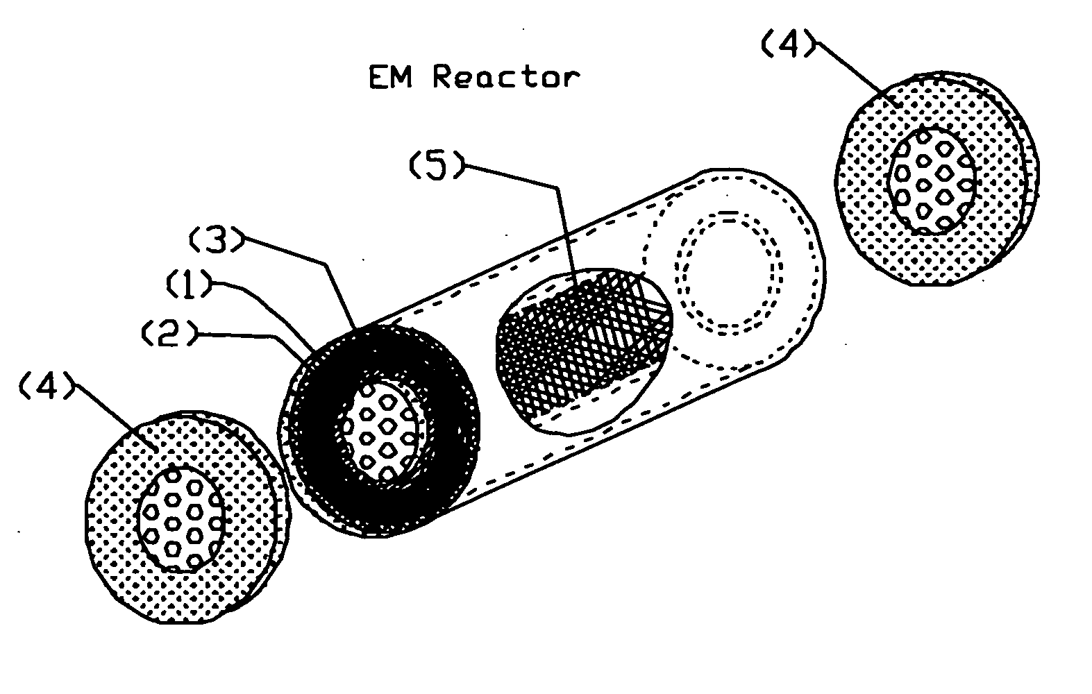 Device for the immobilization of nano- and micro-sized particles in a solid-fluid contact vessel facilitating mass-momentum, and heat-transport at the solid-fluid interfaces