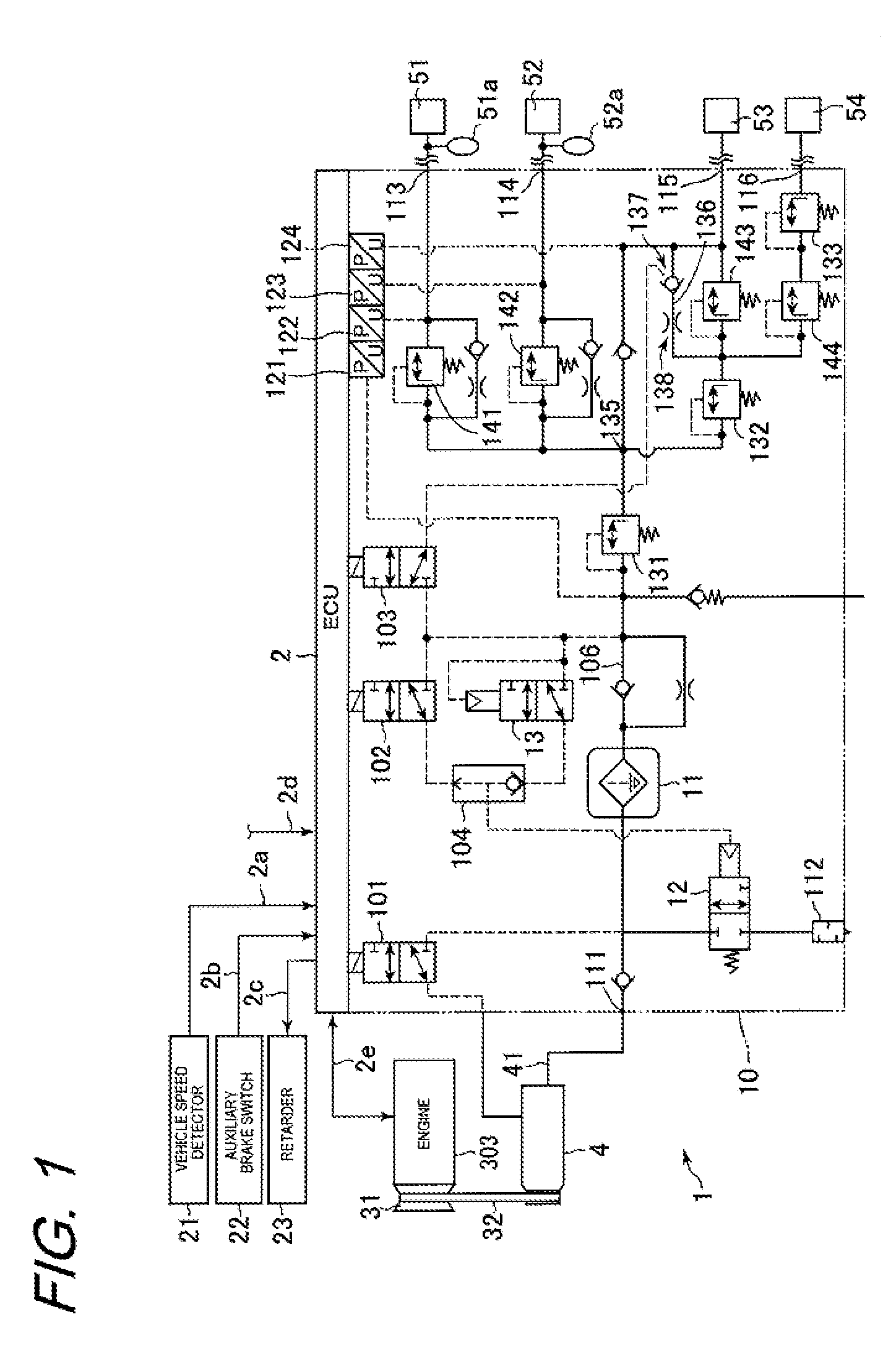 Compressed air supply system, compressed air supply device for vehicle, and method of controlling air compressor