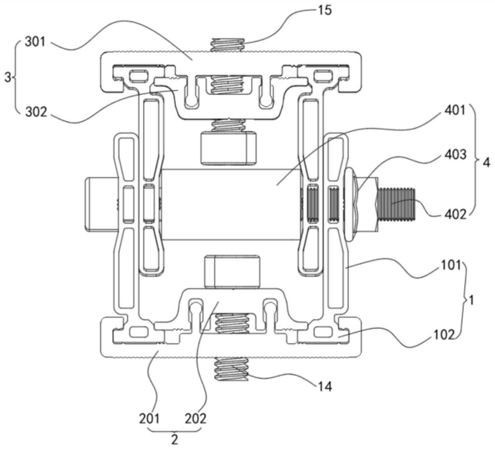 Inclined strut device for solar panel installation