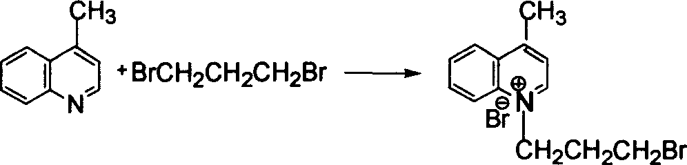 Solid phase synthesis process of thiazde orange cyanine dye