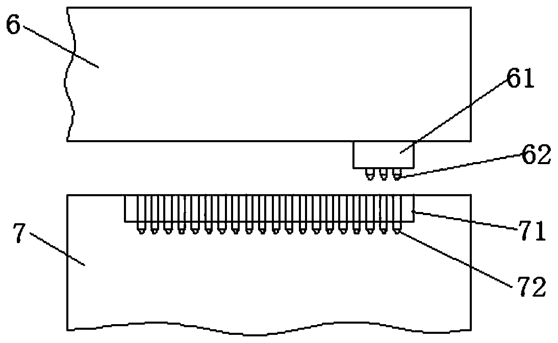 Multi-pass high-speed cutting test device and method based on Hopkinson pressure bar loading