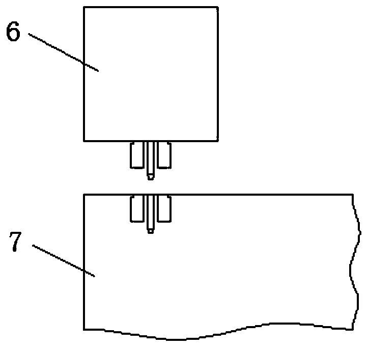 Multi-pass high-speed cutting test device and method based on Hopkinson pressure bar loading