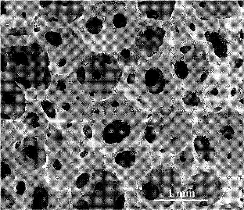 High-porosity porous ceramic and preparation method thereof