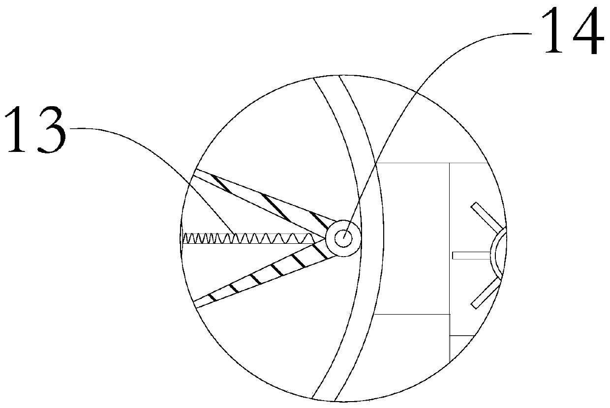 Precooling stone fruit picking device with screening function