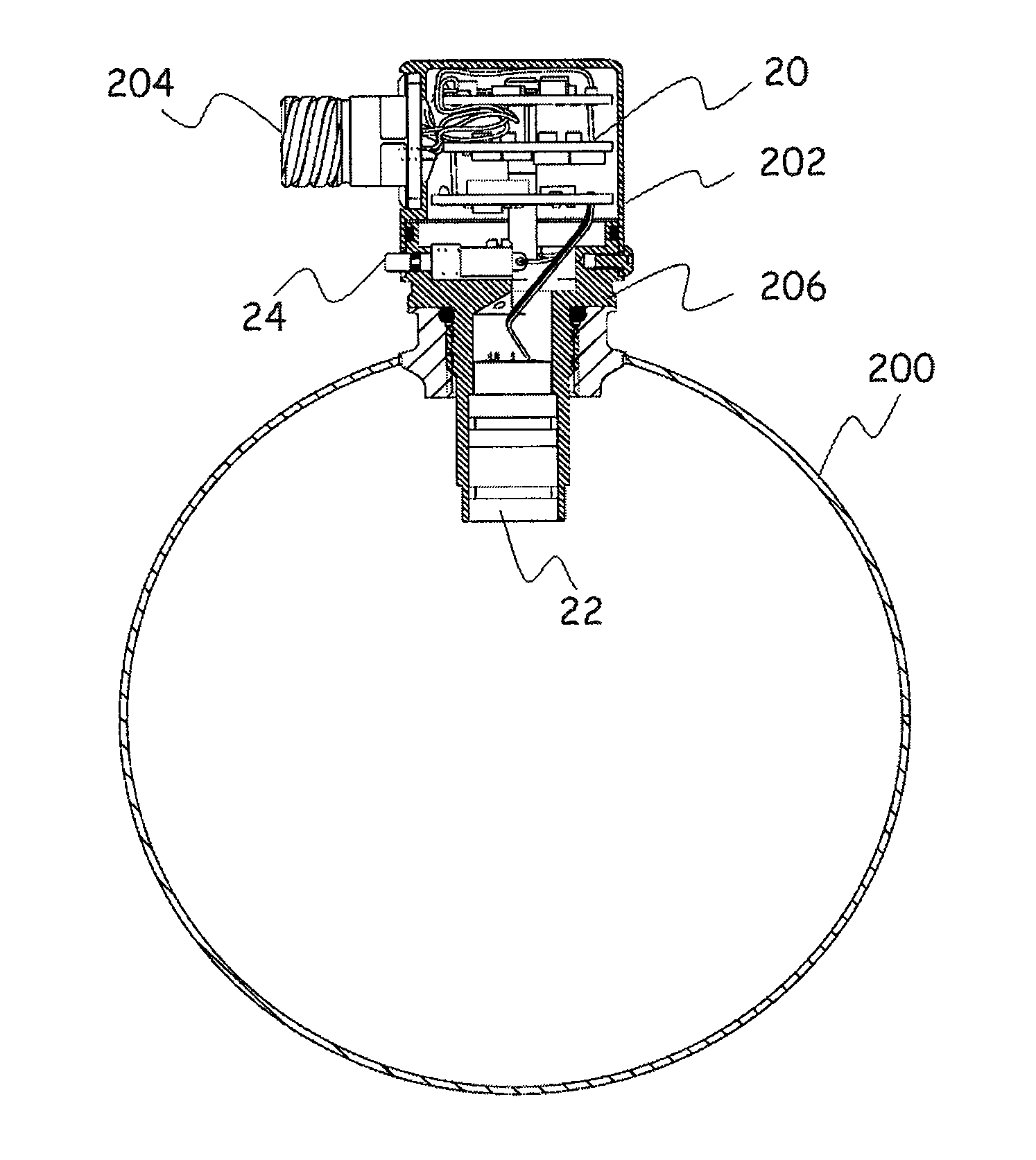 Temperature compensated pressure switch (TCPS)