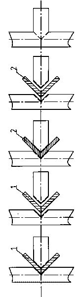 Plastic profile multi-position welding machine and welding method