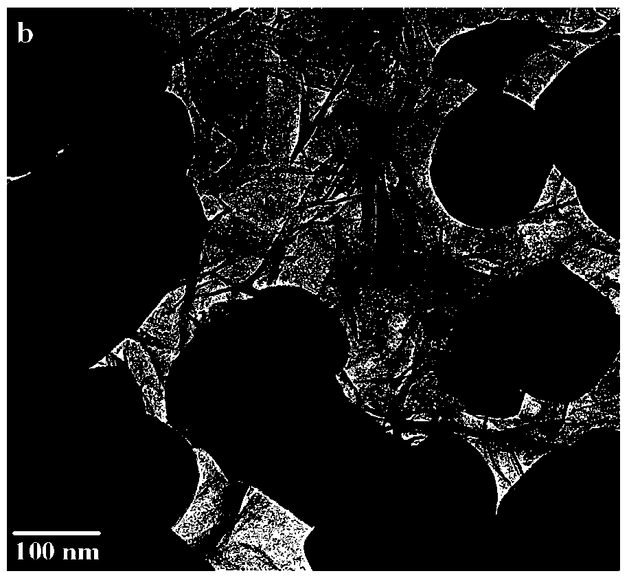 Composite graphene electrode material and solid-phase catalysis preparation method thereof