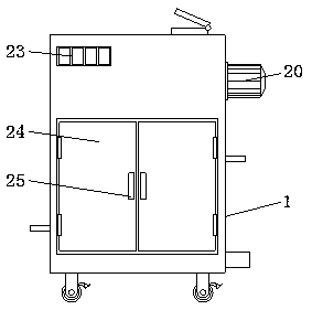 Cosmetic powder screening machine