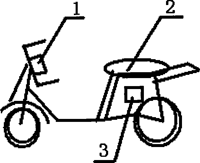 Anti-falling electric vehicle