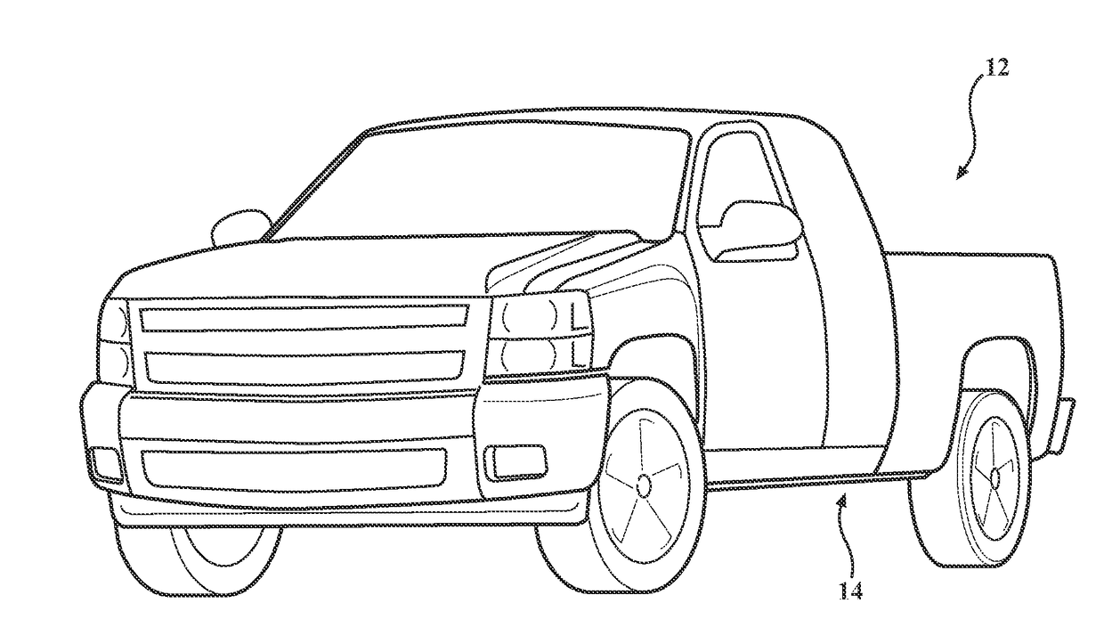 Deployable aerodynamic side panel system