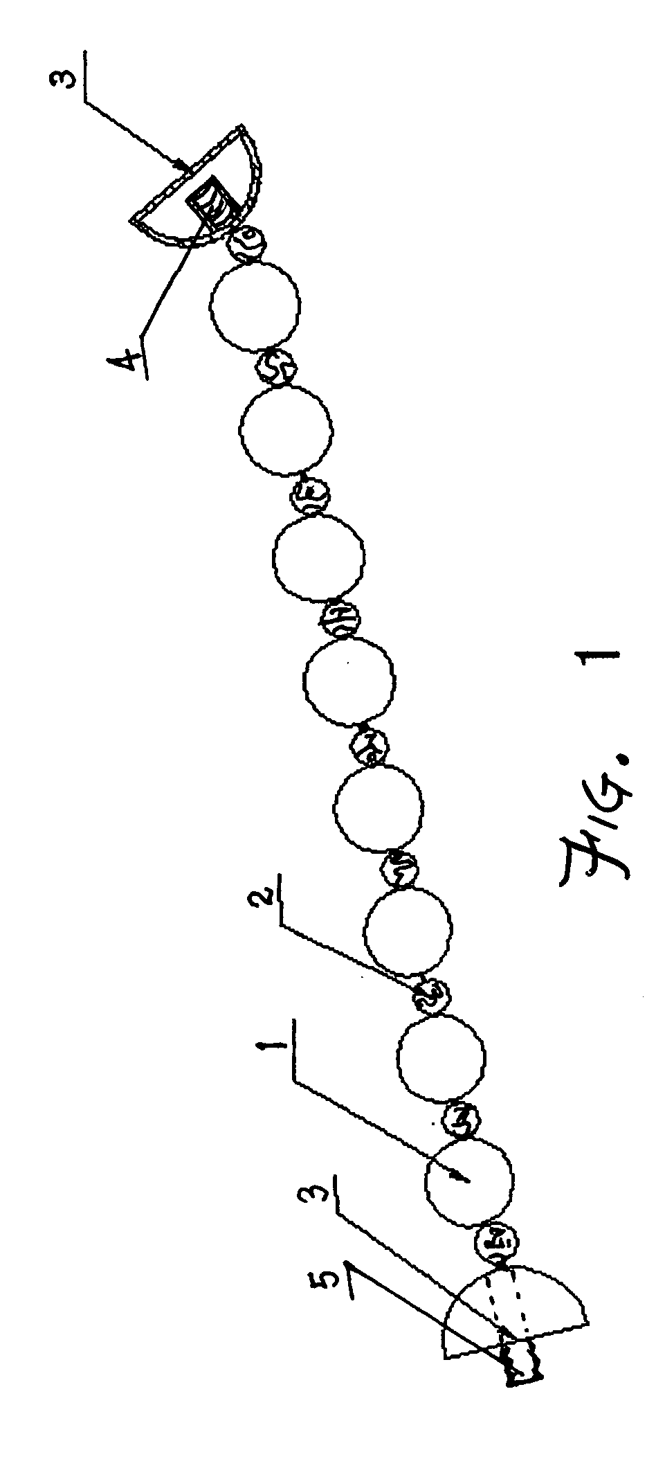 Bead chain with modified structure