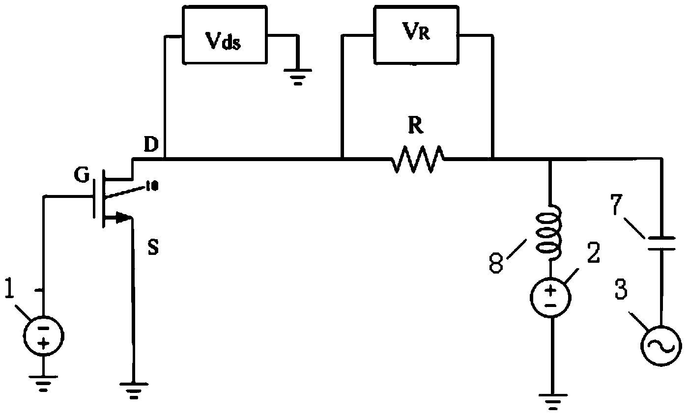 Method and system for measuring frequency dispersion characteristic of transistor output resistance