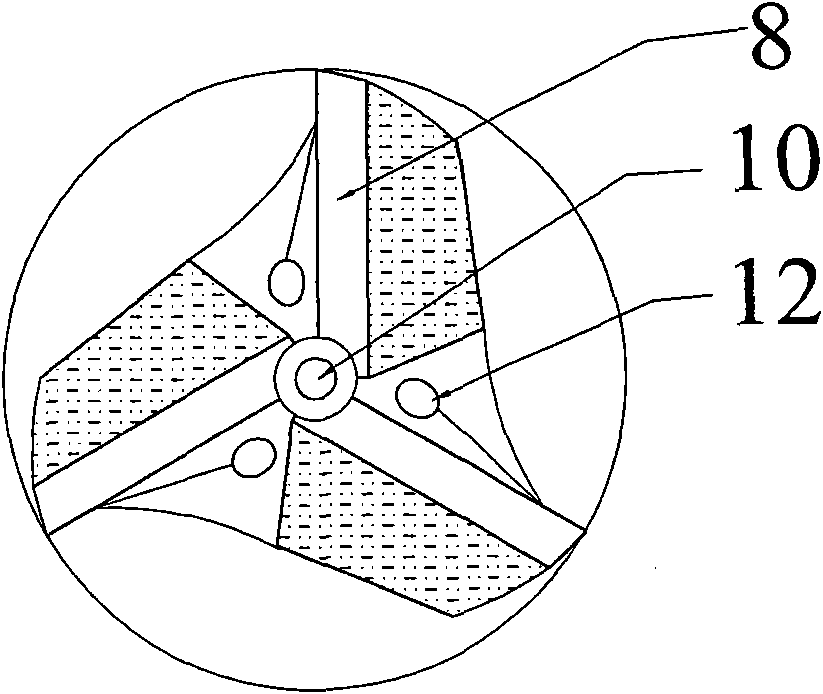 High-pressure water jet system and method for drilling and enlarging holes on coal bed