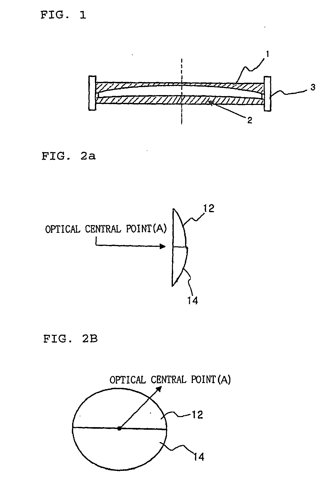 Single focus compound lens and mold