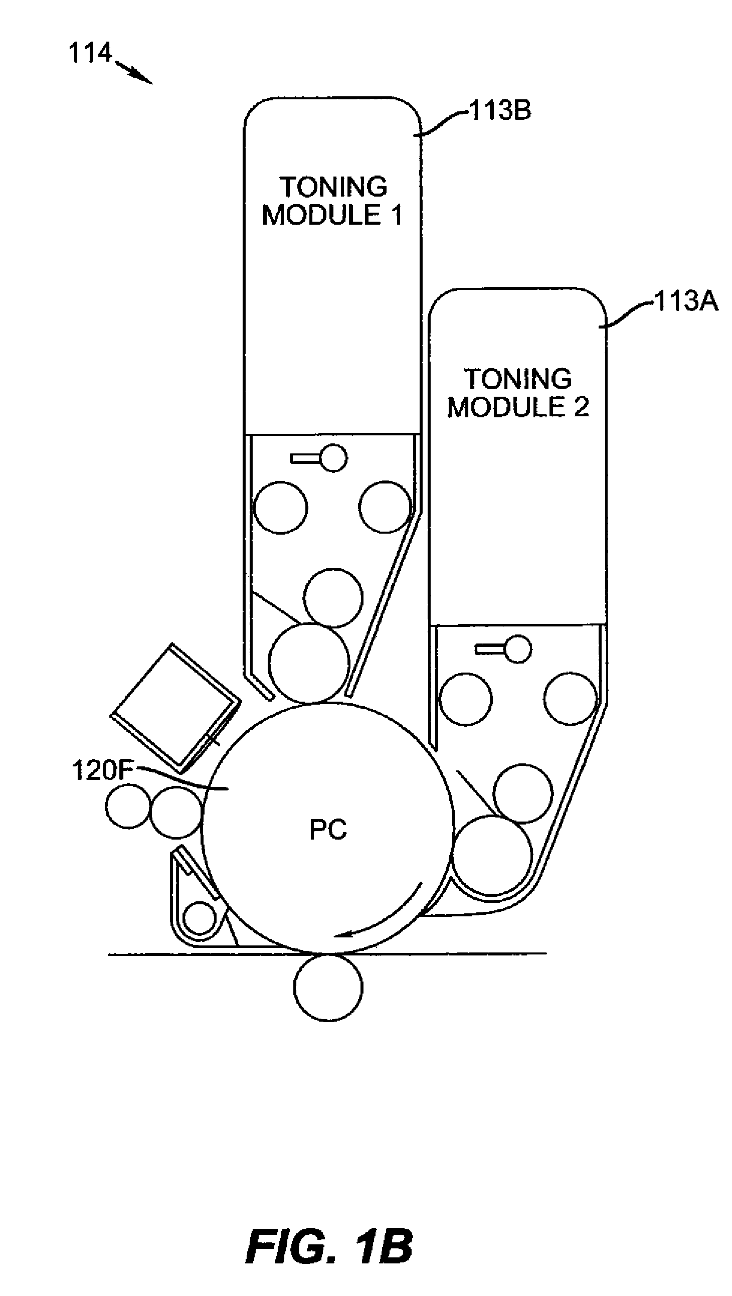 Job error correction in a multicolor electrophotographic print engine