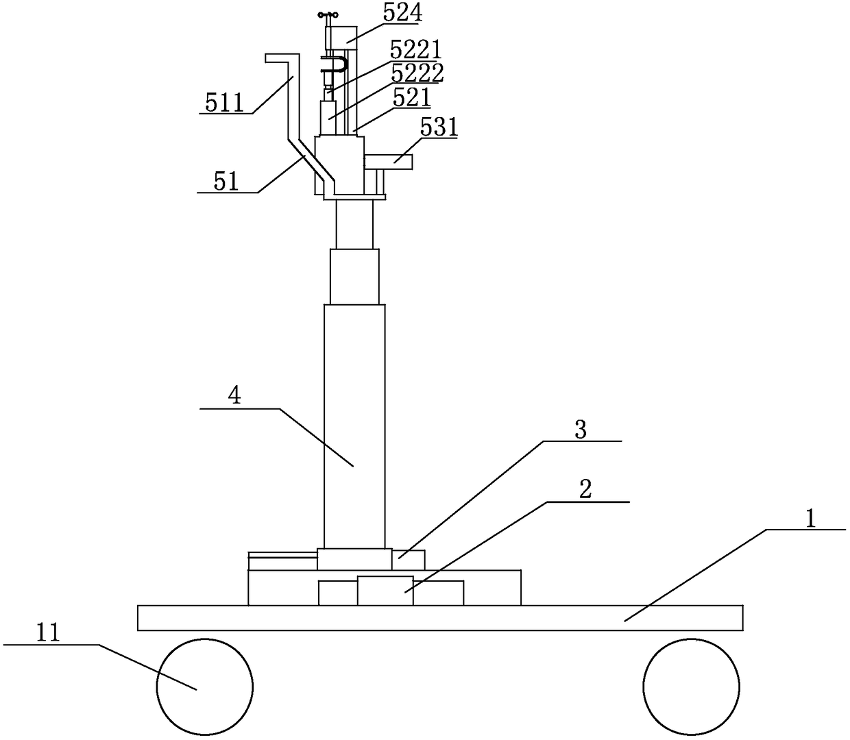 Bird repellent installation device