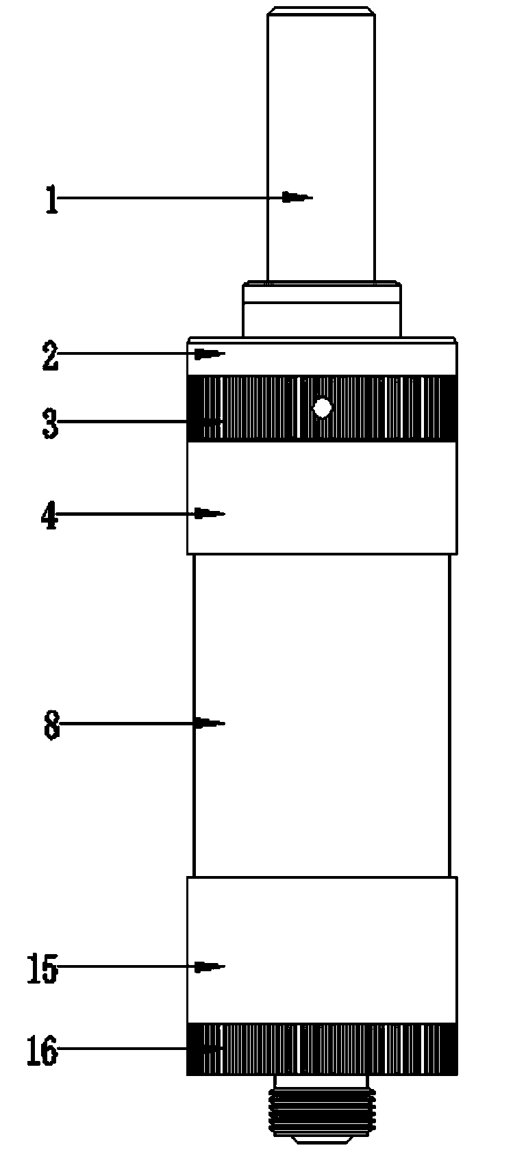 Return airflow atomizer and electronic cigarette comprising atomizer